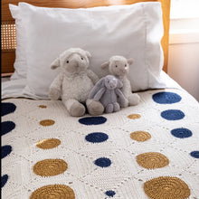 Load image into Gallery viewer, Dotty Spotty Crochet Blanket US Terms