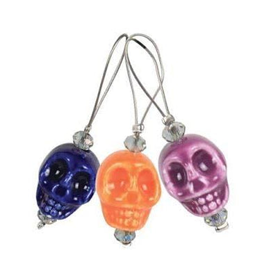 Skull knitters Stitch Markers