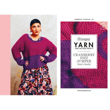 Load image into Gallery viewer, SALE …….. YARN The After Party No.122 Cranberry Fizz Jumper Knitted