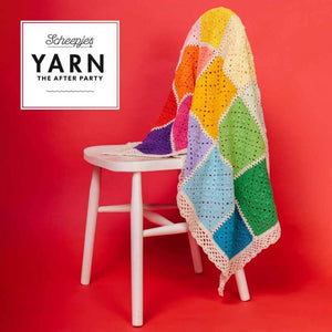 SALE …….. YARN THE AFTER PARTY NO.152 COLOUR SHUFFLE BLANKET UK TERMS