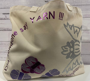 Yarninspired - Large Tote Bag