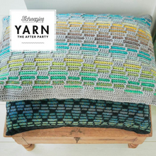 Load image into Gallery viewer, SALE ……..YARN THE AFTER PARTY HONEYCOMB CUSHION